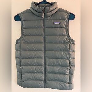 Patagonia Kids Down Sweater Vest - Gray